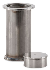 Floor Socket with Cap, .25” Lip