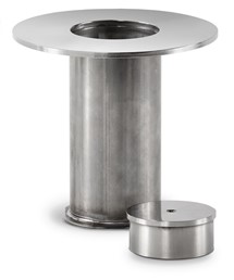 Floor Socket with Cap, 1.5” Lip