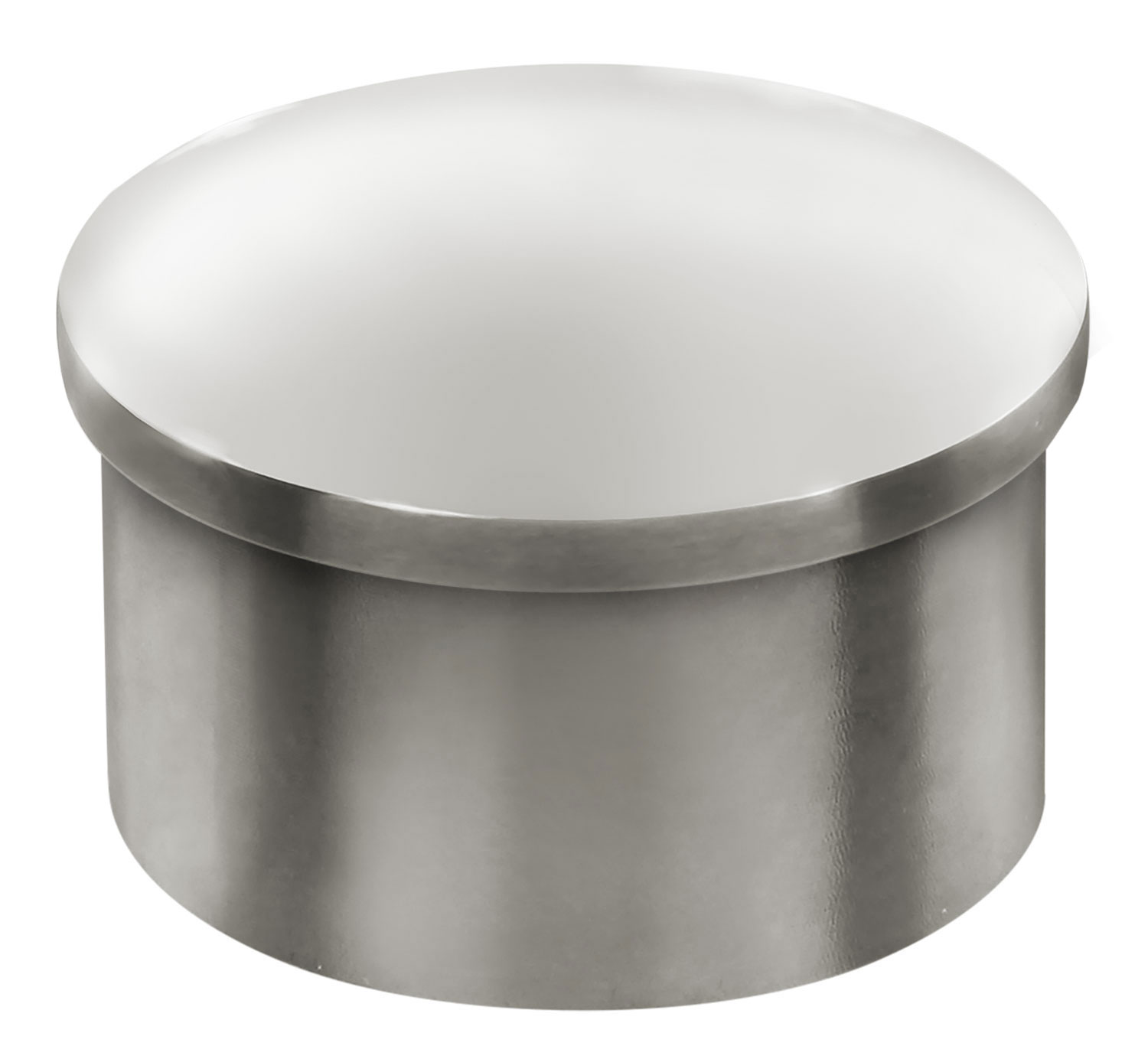 Flush End Cap for 1.5 inch OD Tubing