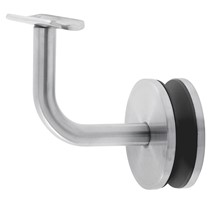 Glass Mount Handrail Bracket for 2-inch OD Tubing