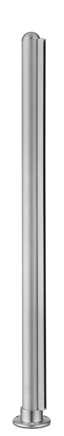 30-inch-tall Glass Divider Post