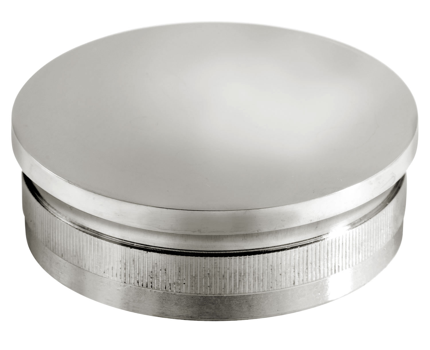 Knurled End Cap for 2-inch OD Tubing