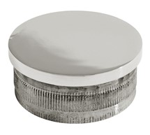 Knurled End Cap for 1.67-inch OD Tubing