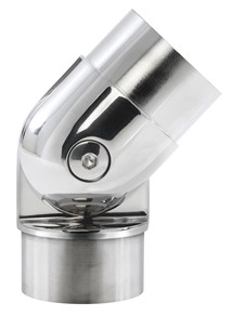 Flush Adjustable Elbow for 2-Inch OD Tubing