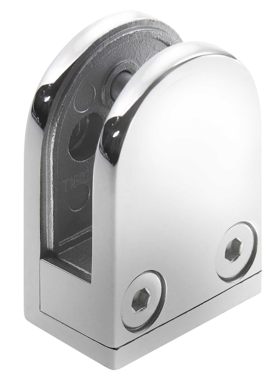 .25" to .375" Medium Glass Panel Grip for Flat Surface