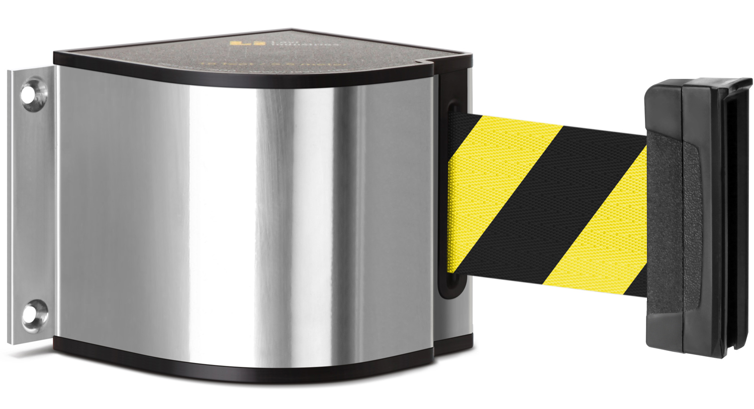 24-Foot Wall-Mounted Retractable Belt Barrier