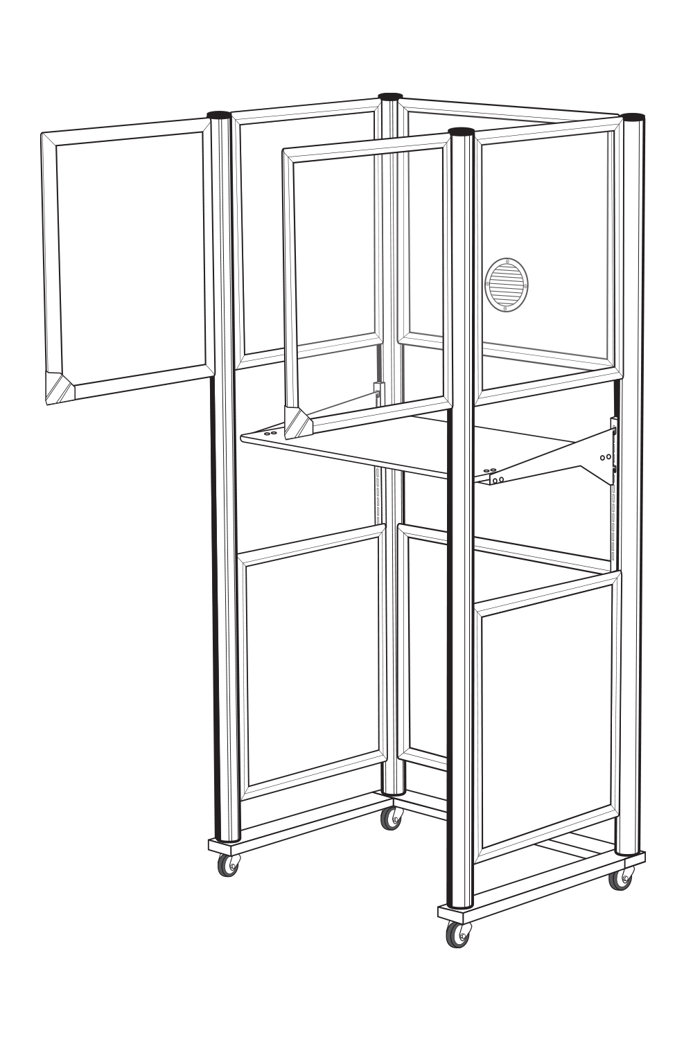 Mobile Protective Kiosk