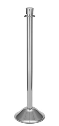 Traditional Portable Post and Rope Stanchion