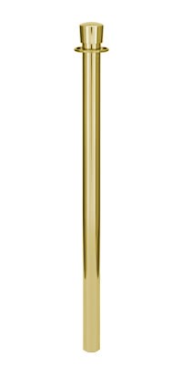 Traditional Post and Rope Stanchion without Base