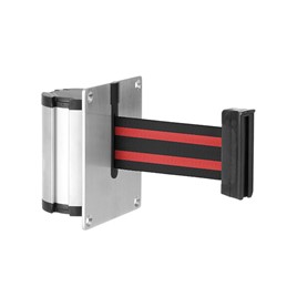 Recessed Wall-Mounted Retractable Belt Barrier