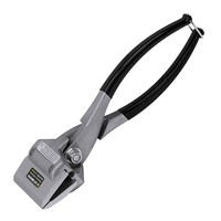 Belt End Crimper Tool for Crowd Control Barrier Belts