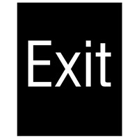 Exit Sign Graphic