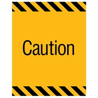 Caution Sign Graphic