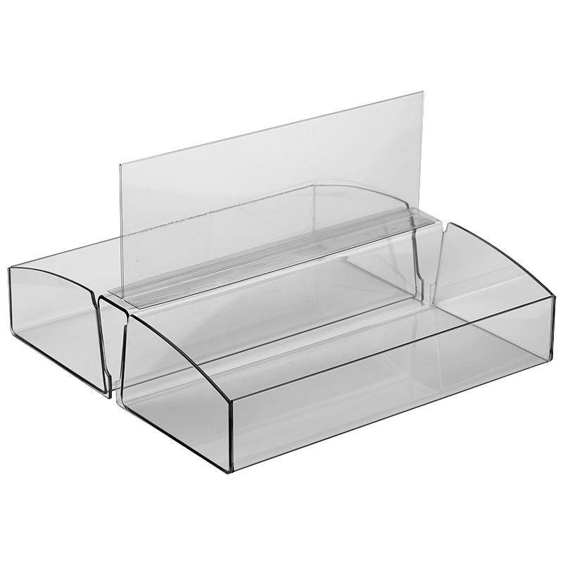 Slatwall Acrylic Bin