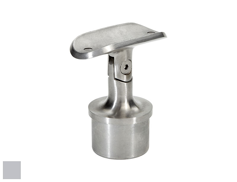 Sill&iacute;n Corto Ajustable de Pasamanos para Tubo de 4,24 cm