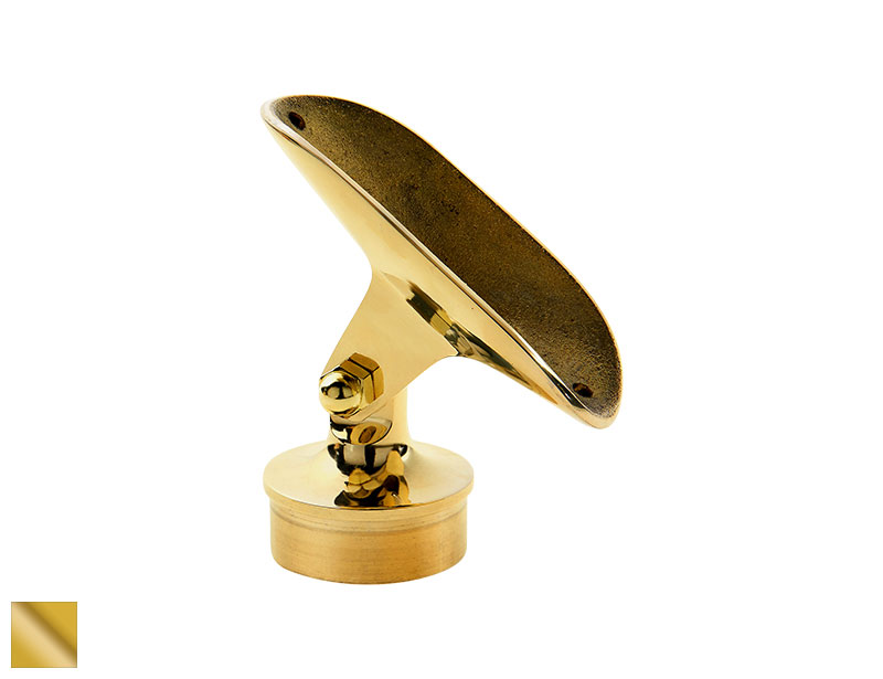 Sill&iacute;n Ajustable de Pasamanos para Tubo Lat&oacute;n de 5,08 cm