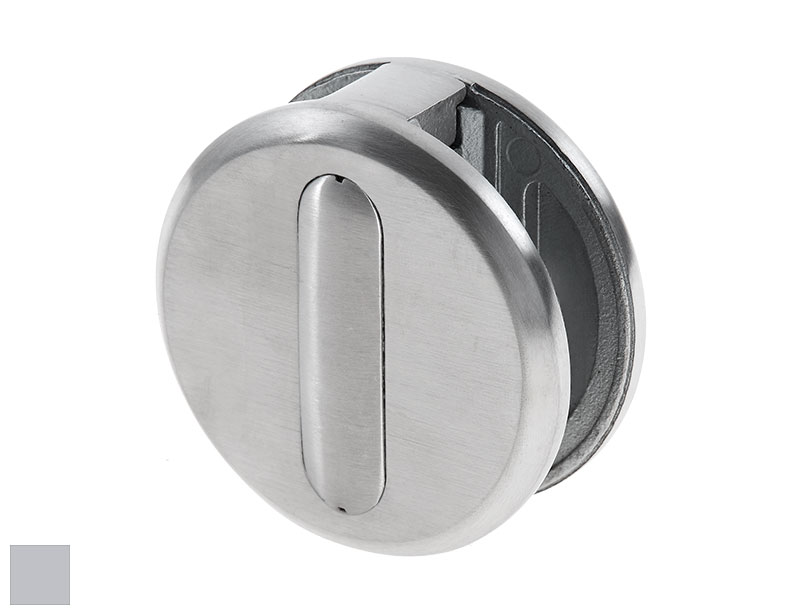 .5" Round Glass Panel Grip for Flat Surfaces