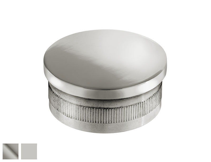 Knurled End Cap for 1.5-inch OD Tubing
