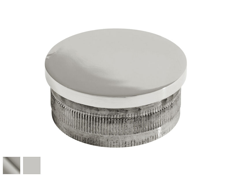Knurled End Cap for 1.67-inch OD Tubing