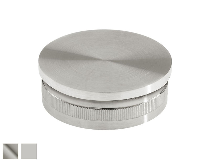 Knurled End Cap for 2-inch OD Tubing