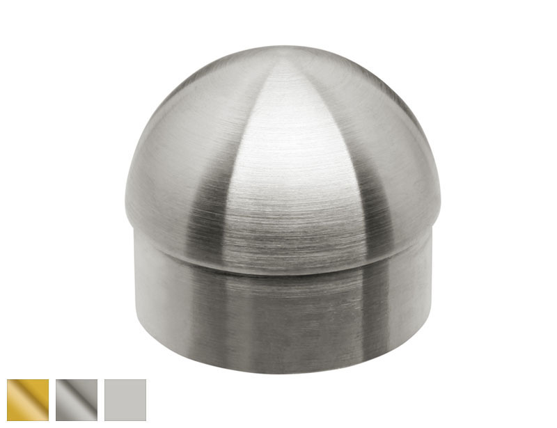 Rounded End Cap for 2-inch OD Tubing