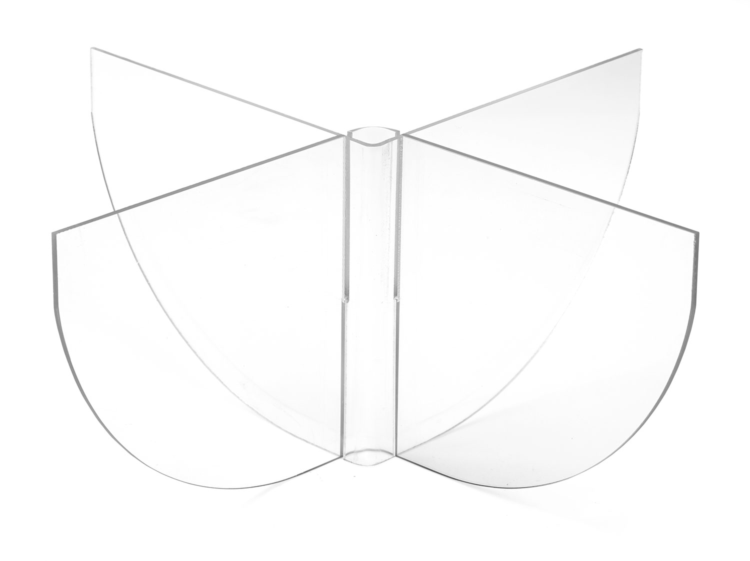 4-Way Acrylic Bowl Divider