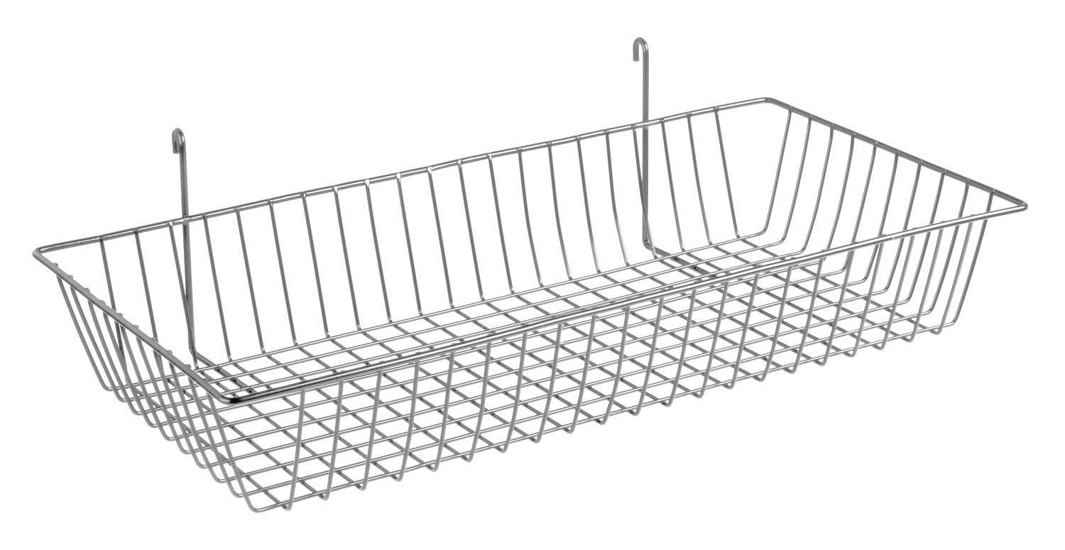 Large Wire Gridwall Basket