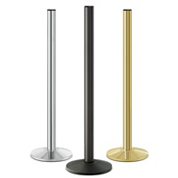 Beltrac Stanchion for Instant Hand Sanitizer Dispenser