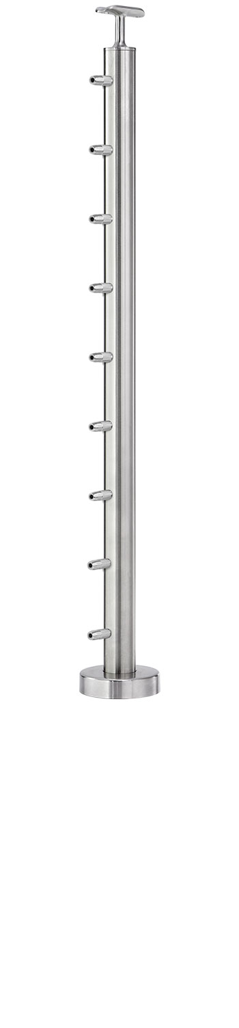 C.A.T. Round Cable Railing Posts