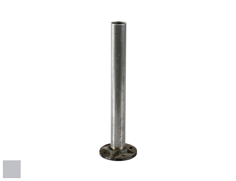 Brida de Acero con Inserto de Poste para Tubo de 3,81 cm