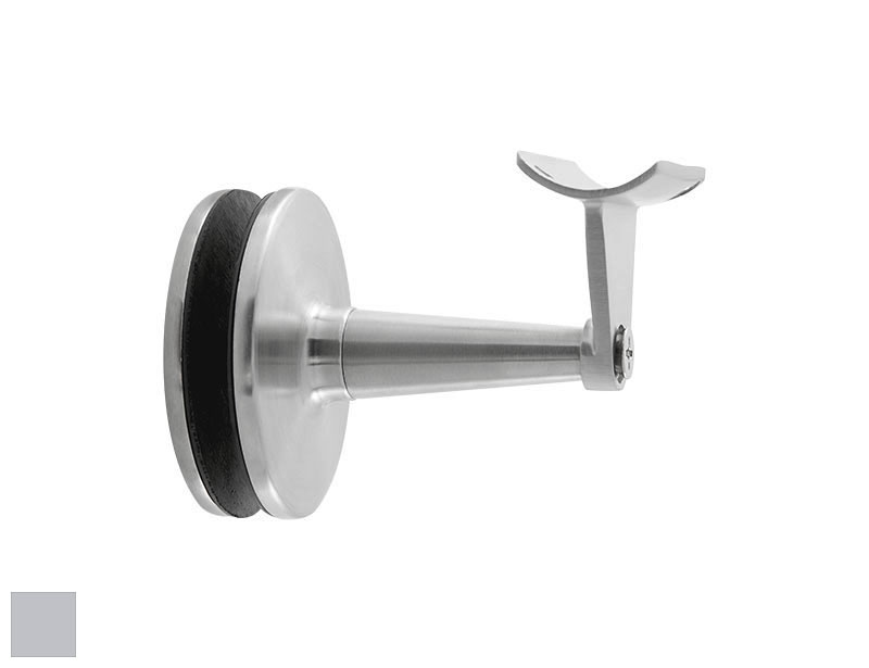 Modular Glass Mount Handrail Bracket for 1.5-inch OD Tubing