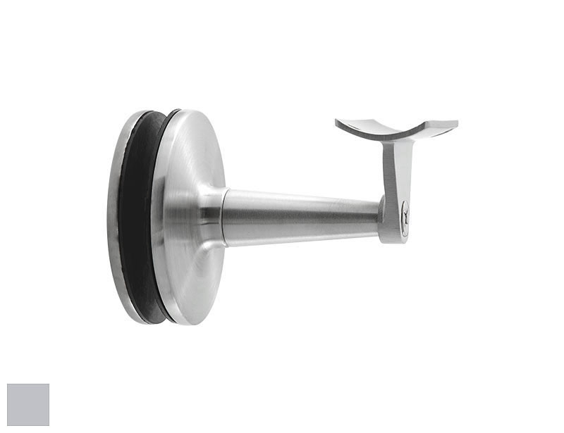 Modular Glass Mount Handrail Bracket for 2-inch OD Tubing