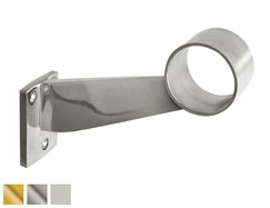Contemporary Footrail Bracket for 2-inch OD Tubing
