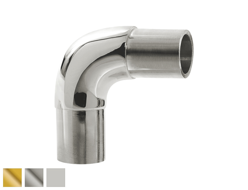 Codo Redondo 90&deg; para Tubo de 2,54 cm