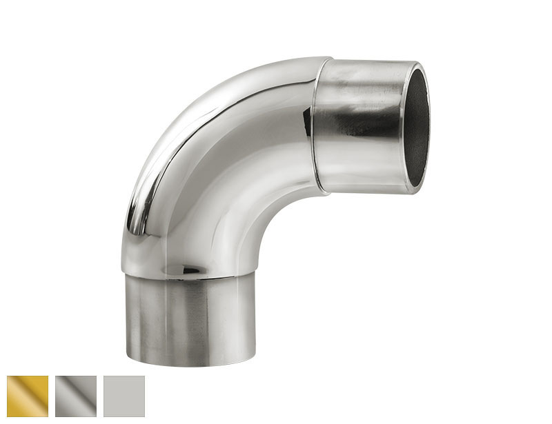 Codo Redondo 90&deg; para Tubo de 5,08 cm