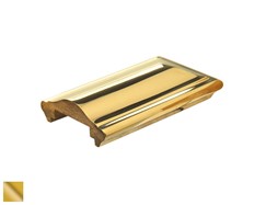 Brass Cap Rail Components for Stair Railing and Handrails