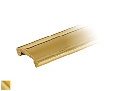 Solid Brass Cap Rail Extrusion