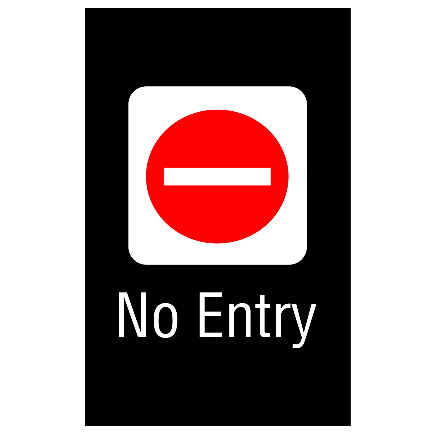 Prohibida la entrada