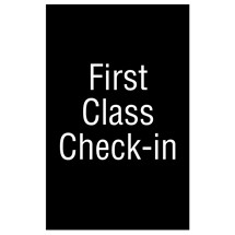First Class Check-In