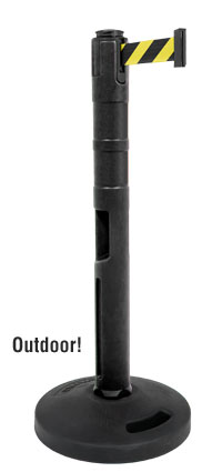 Tempest Plastic Outdoor Stanchion & Sign Stand