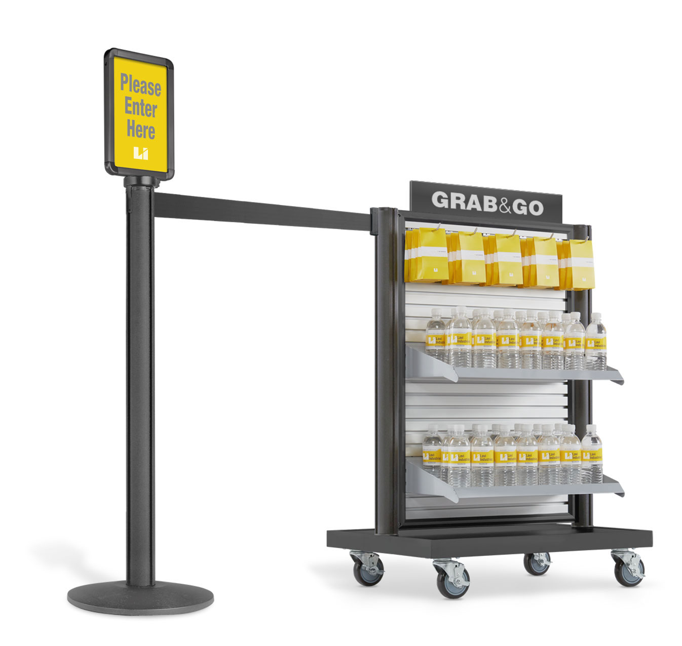 Click to go to Nextrac merchandising fixtures product detail page.