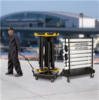 transport carts for stanchions
